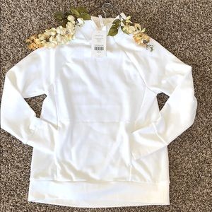 Fabletics white crew neck